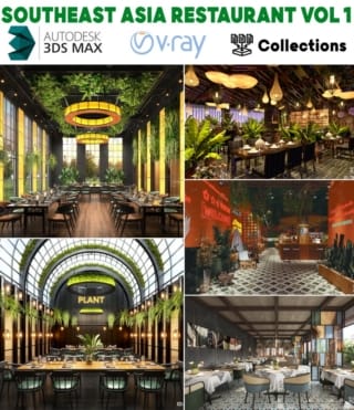 M0169 – 3D SOUTHEAST ASIA RESTAURANT VOL.1