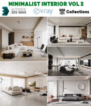 M0173 – 3D MINIMALIST INTERIOR VOL.2