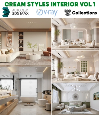 M0174 – 3D CREAM STYLES INTERIOR VOL.1