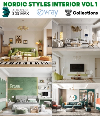 M0175 – 3D NORDIC STYLES INTERIOR VOL.1