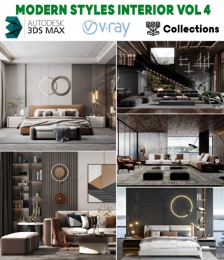 M0172 – 3D MODERN STYLES INTERIOR VOL.4