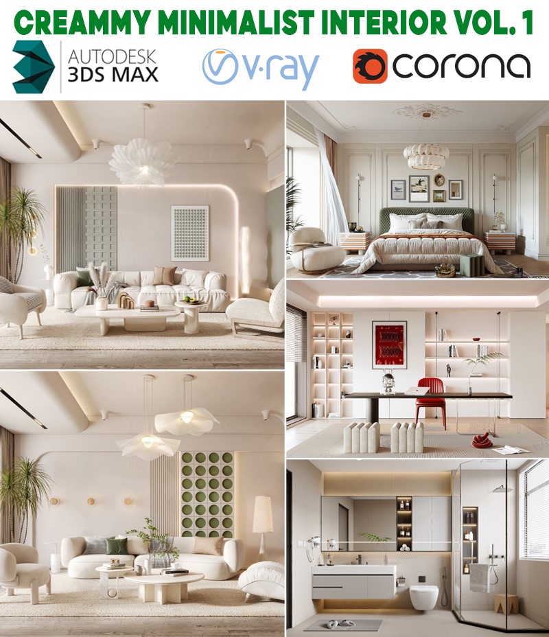 CREAMMY MINIMALIST INTERIOR VOL.1