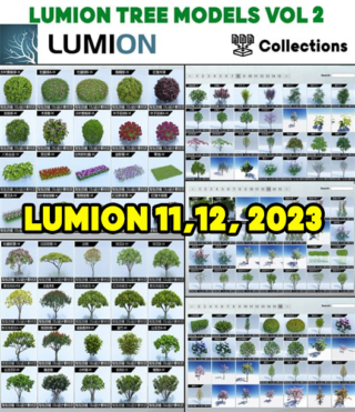 LUMION TREES MODELS VOL.2