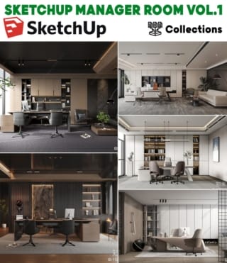 SK037 – SKECHUP MANAGER ROOM VOL.1