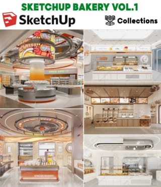 SK055 – SKETCHUP BAKERY VOL.1