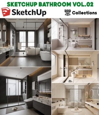 SK063 – SKETCHUP BATHROOM VOL.2