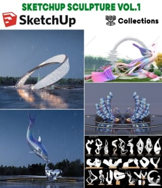 SK047 – SKETCHUP SCULPTURE VOL.1