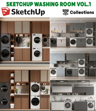 SK060 – SKETCHUP WASHING ROOM VOL.1