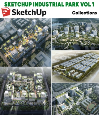 SU0139 – SKETCHUP INDUSTRIAL PARK VOL.1