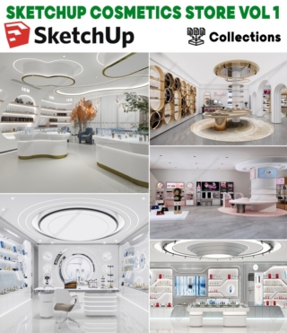 SK083 – SKETCHUP COSMETICS STORE VOL.1