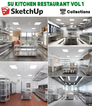 SK084 – SKETCHUP KITCHEN RESTAURANT VOL.1