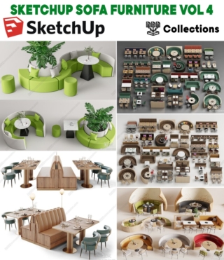 SK097 – SKETCHUP SOFA FURNITURE VOL.4