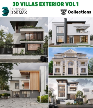 A022 – 3D VILLAS EXTERIOR VOL.1