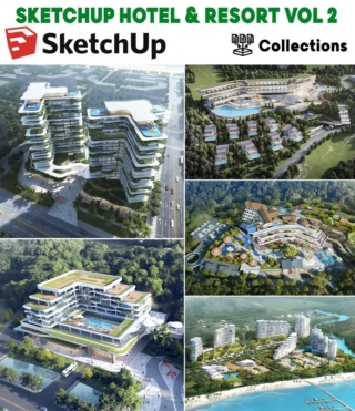 SU0151 – SKETCHUP HOTEL & RESORT VOL.2