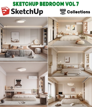 SK0109 – SKETCHUP BEDROOM VOL.7