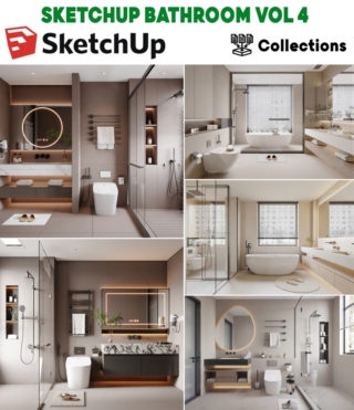 SK0122 – SKETCHUP BATHROOM VOL.4