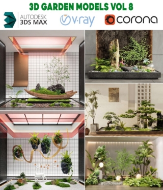 3D0147 – 3D GARDEN MODELS VOL.8