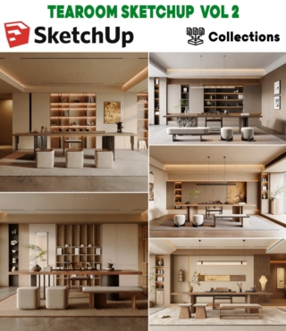 SK0155 – TEAROOM SKETCHUP VOL.2
