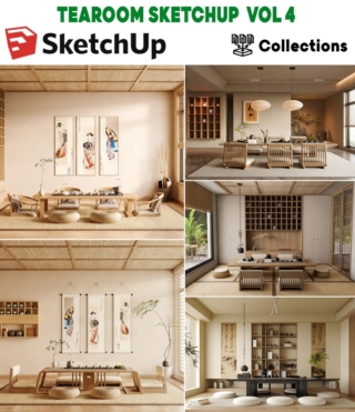 SK0160 – TEAROOM SKETCHUP VOL.4