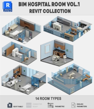 BIM020 – BIM HOSPITAL ROOM VOL.1