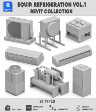 BIM044 – HVAC EQUIPMENT REFRIGERATION VOL.1