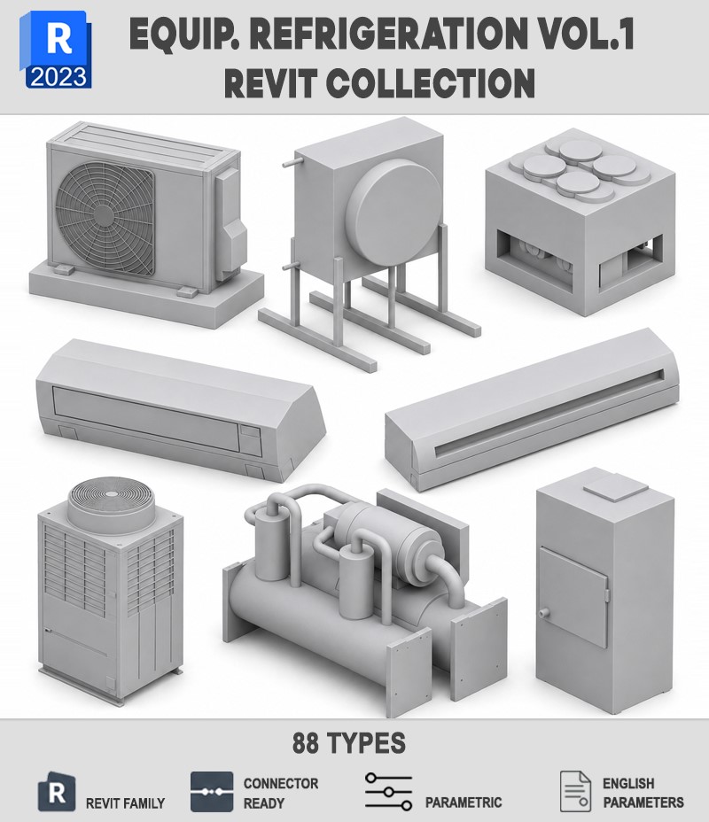 BIM044 - HVAC EQUIPMENT REFRIGERATION VOL.1