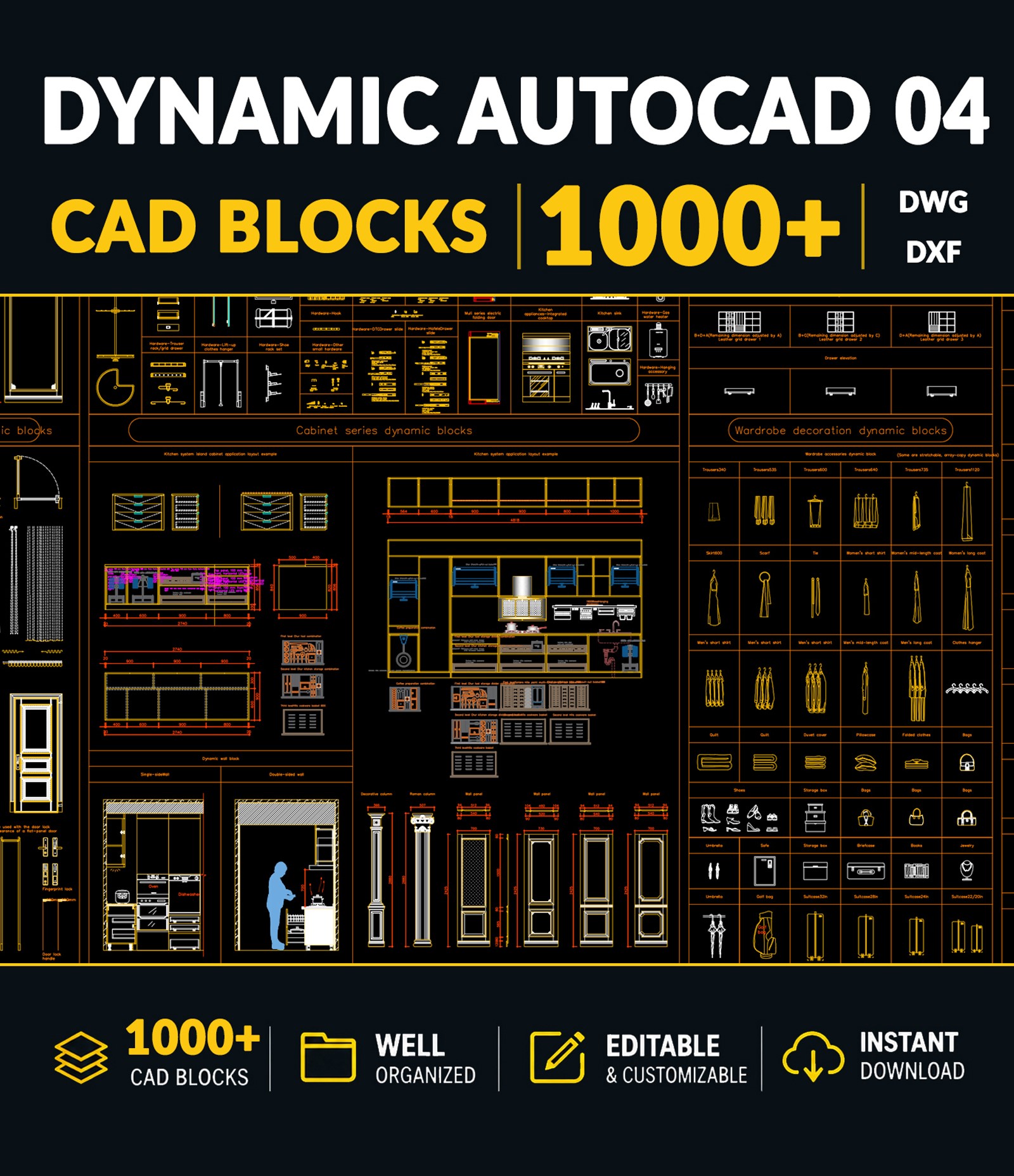 DYNAMIC AUTOCAD BLOCK LIBRARY VOL.4